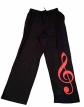 Musical Note Pajama Lounge Pants by Ralph Marlin New 31&quot; waist to 40&quot; Dr... - $12.51