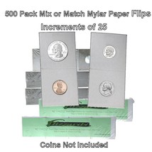 Guardhouse 2x2 Penny/Cent, Cardboard/Mylar Staple Paper Holder 500 Pack - £19.36 GBP