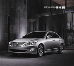 2012 Hyundai GENESIS Sedan sales brochure catalog US 12 4.6 5.0 R-Spec - £7.84 GBP