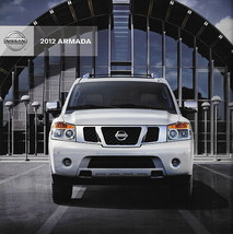 2012 Nissan ARMADA sales brochure catalog US 12 SV SL Platinum - £6.28 GBP