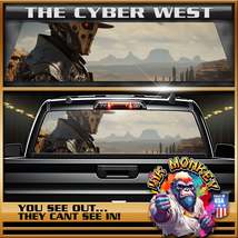 The Cyber West - Truck Back Window Graphics - Customizable - £46.37 GBP+
