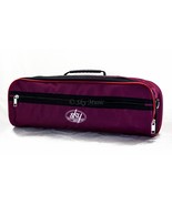 SKY Brand High Quality Flute Hard Case COVER with Pocket/Handle/Strap(Bu... - £14.84 GBP