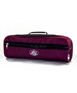 SKY Brand High Quality Flute Hard Case COVER with Pocket/Handle/Strap(Bu... - $18.99