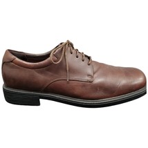 Rockport Margin Oxford Shoes Mens Sz 12M Brown Genuine Leather Round Toe... - £24.84 GBP