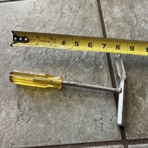 Vintage Rimac 801 Exhaust Pry Bar Hammer Tool Made In USA Yellow Handle - £12.64 GBP