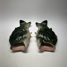 Rivers Edge Bass Fish Sandals 10 10.5 M Slides Outdoor Shoes Dad Gift Joke Meme - £19.97 GBP