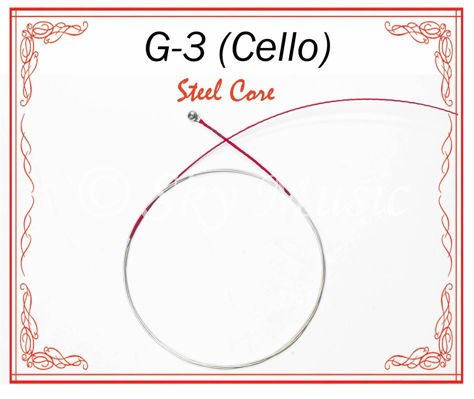 New Paititi G Ball End Cello String 3/4 Size Cello Premium Quality Steel... - $6.99