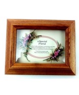 A Special Friend, Wood / Glass Picture Frame by Wells Arts of California... - £13.22 GBP