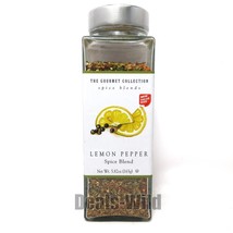 Lemon Pepper Seasoning The Gourmet Collection Spice Blend 5.82oz - £16.68 GBP