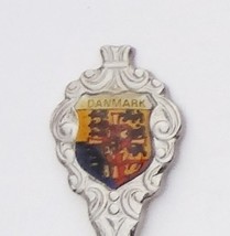 Collector Souvenir Spoon Denmark Danmark Royal Coat of Arms Emblem - £3.96 GBP