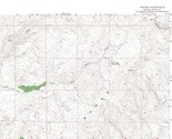 Hunter, Nevada 1962 Vintage USGS Topo Map 7.5 Quadrangle Topographic - $23.99