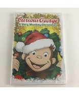 Curious George A Very Monkey Christmas DVD Holiday Animated Cartoon Univ... - $15.79