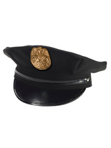 Forum Novelties 72595 Policeman Hat Cloth, Black, Standard, Pack of 1 - £34.81 GBP