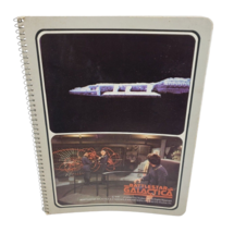 Vintage 1978 Battlestar Galactica Universal City Studios Notebook Mead Colorful - £36.52 GBP