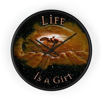 Wall Clock &quot;Life is a Gift&quot; - $34.99