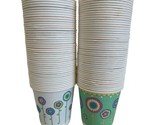 Dixie 3 oz Bath Cups Disposable 4 Different Designs Flowers 92 Count No ... - £16.75 GBP