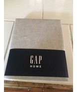GAP Home Chambray Yarn Dyed Curtain Pair --Black--48&quot; x 84&quot; - £17.29 GBP