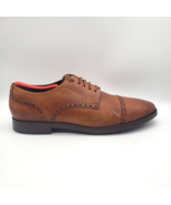 COLE HAAN Grand Os Jefferson Cap Toe Brogue Oxford Brown Leather Men&#39;s S... - $55.13 CAD