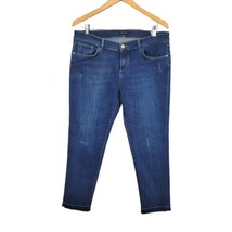 Massimo dutti casual fit jeans Sz 10 (US)actual  dark blue denim cotton - £23.42 GBP