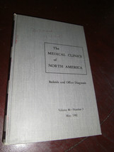 The Medical Clinics Of North America May 1962, Volume 48, No 3 Bedside Diagnosis - £5.25 GBP