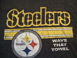 NFL Pittsburgh Steelers Sportswear Fan Apparel Thin Cotton T Shirt Size XL - £12.21 GBP