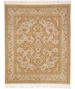 Hand knotted luxury rugs. Wool pile on cotton foundation. 8&#39;x 10&#39; - £2,199.68 GBP