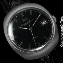 1969 IWC Vintage Mens Stainless Steel Cal. 8541 Watch - Gorgeous Restored Condit - £1,168.43 GBP
