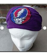 Grateful Dead  SYF Purple  Embroidered Headband     Doo Rag   Unisex  #SYF9 - €11,14 EUR