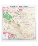 Printed Image Joshua Tree National Park Bandanna 22&quot; x 22&quot; Topographical... - £8.31 GBP
