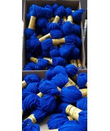 Excellence by Nomis Yarn 108 Mini Skeins Royal Blue 1/2 Oz 30 Yd  Each - £49.53 GBP