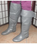 womens high fashion boots gray max collection size 6, 7, 10 - $63.14 CAD