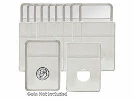 BCW - Display Slab with Foam Insert-Combo, Dime White, 10 pack - £7.10 GBP