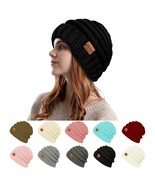 Womens Beanies For Winter Slouchy Beanies For Women Knit Warm Winter Hat... - £11.38 GBP