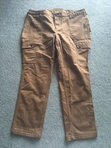 Duluth Trading Company Fire Hose Slim Leg Cargo Work Pants Women&#39;s Size 18 x 29 - £23.67 GBP