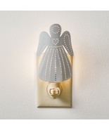 Angel Night Light with bulb in white tin - $30.07 CAD