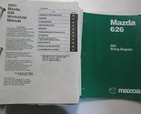 2001 Mazda 626 Servizio Riparazione Negozio Manuale E Elettrico Cavi Set... - $119.92