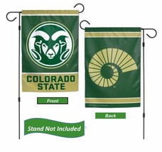 Colorado State Rams 12.5 x 18&quot; Double Sided Yard and Garden College Banner Flag - $16.95