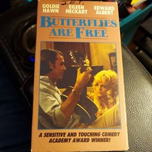 Butterflies Are Free VHS 1988 Goldie Hawn Good Times Home Video - £2.87 GBP