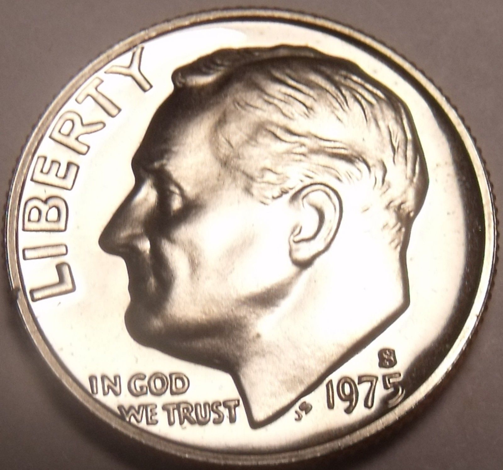 United States Proof 1975-S Roosevelt Dime~See Why Proofs Are Best~Free Shipping - $3.80