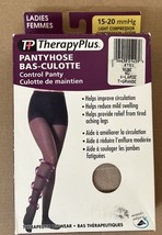 Therapy Plus Therapeutic Pantyhose 15-20 mmHg - Light Compression XL Nud... - $19.79