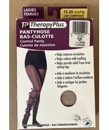 Therapy Plus Therapeutic Pantyhose 15-20 mmHg - Light Compression XL Nud... - $26.88 CAD