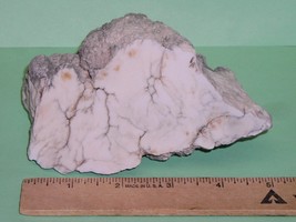 Rough Cut Howlite--From Tick Canyon--Display--Collecy--Lapidary - £15.62 GBP