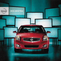 2012 Nissan SENTRA sales brochure catalog US 12 SR SL SE-R Spec V - £4.70 GBP