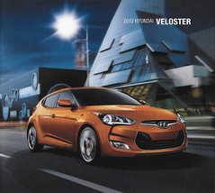 2012 Hyundai VELOSTER sales brochure catalog US 12 - $8.00