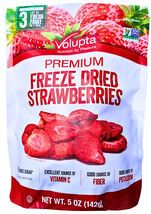 Volupta Premium Freeze Dried Strawberries 5 Ounce EXP 01/2028 - $19.40