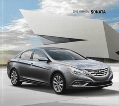 2012 Hyundai Sonata Brochure Catalog Us 12 Gls Se Limited Hybrid - £4.72 GBP