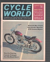 Cycle World-3/1964-Deutsch Dirt Track Two-Stroke Museum AFM Season Report - £32.56 GBP