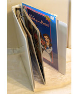 Beauty and Beast  Little Mermaid  3-ring binder 224 cards in 26 plastic ... - $29.99