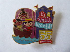 Disney Trading Pins 142736 DS - Kids In Boat - Small World -55th Anniver... - $32.38
