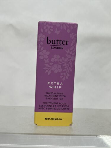 Butter London Extra Whip Hand &amp; Foot Treatment with Shea Butter 0.5 oz - $5.00